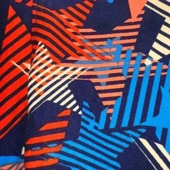 Lularoe kids Sm /Med leggings bundle. 2pair of leggings! Stars & AMERICAN FLAGS - Picture 4 of 7